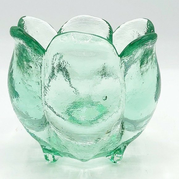 Accents Recycled Glass Tulip Shaped Candle Holder Vase Poshmark